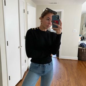 J crew button up sweater